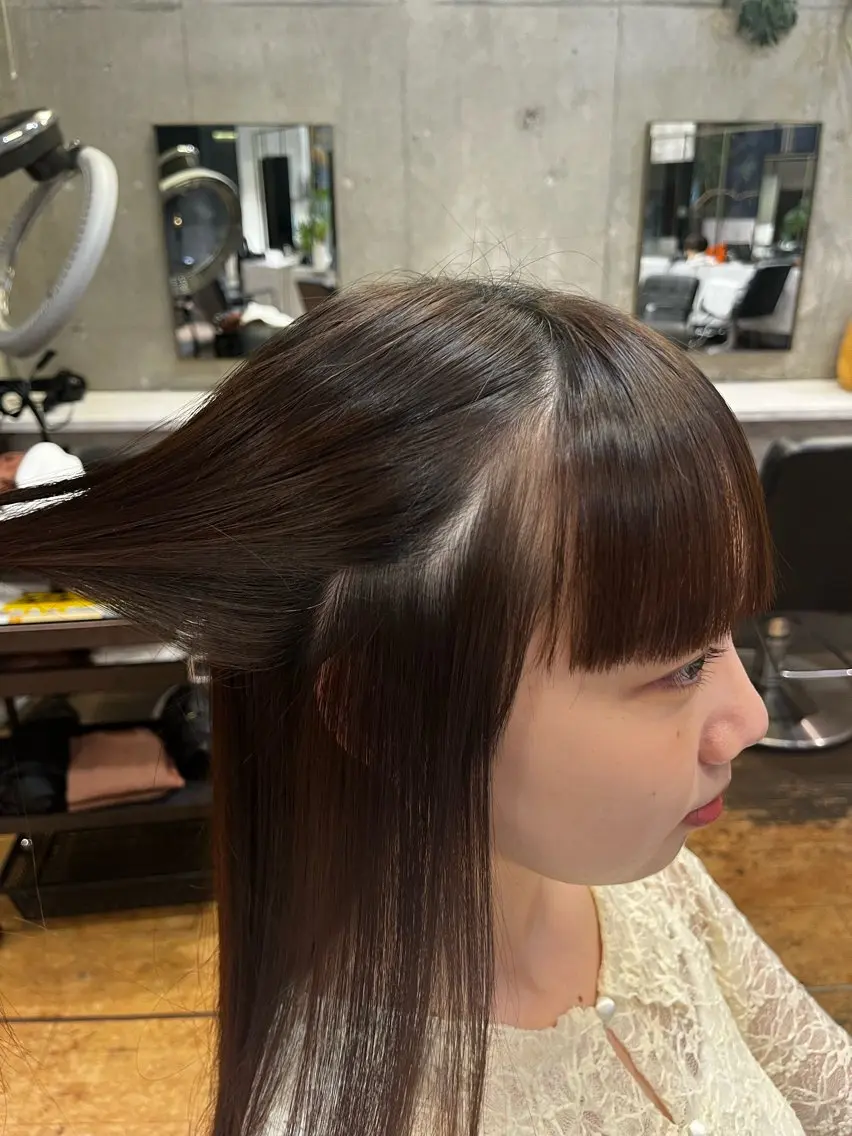 パーマ 縮毛矯正 縮毛矯正モデル 募集中/ゆずのヘアスタイル