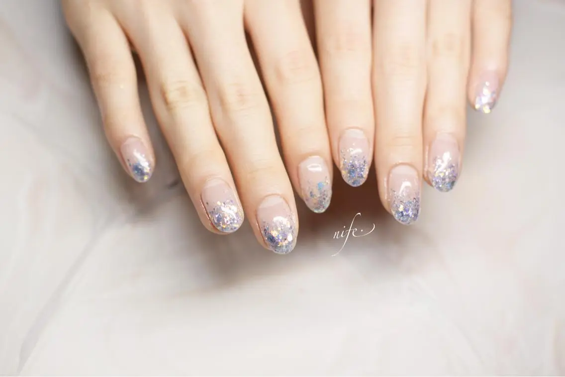 ネイル ジェルネイル ぷっくりネイル atelier nife.のネイルデザイン