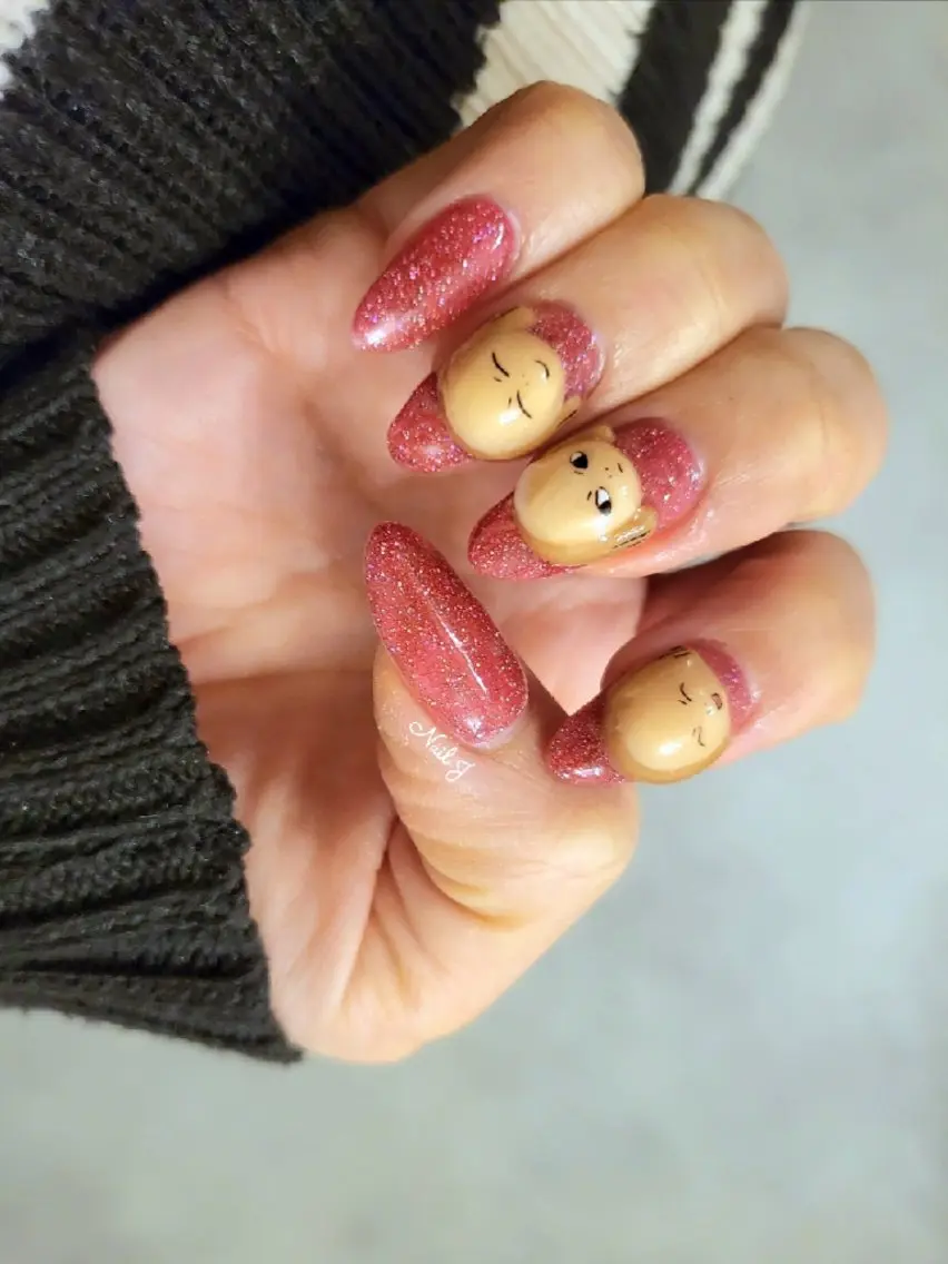 ネイル フラッシュネイル ワンカラーネイル ハンドネイル Nail Jのネイルデザイン