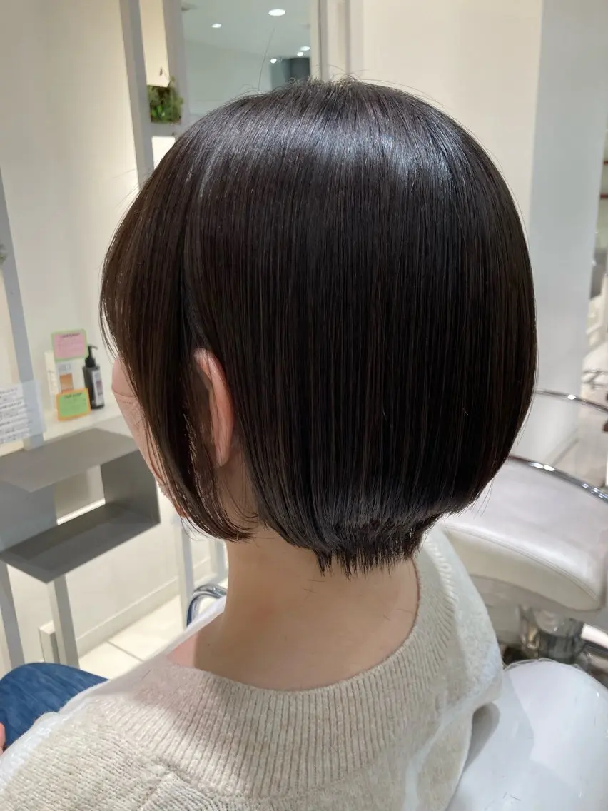 ショート 井上 友希のヘアスタイル