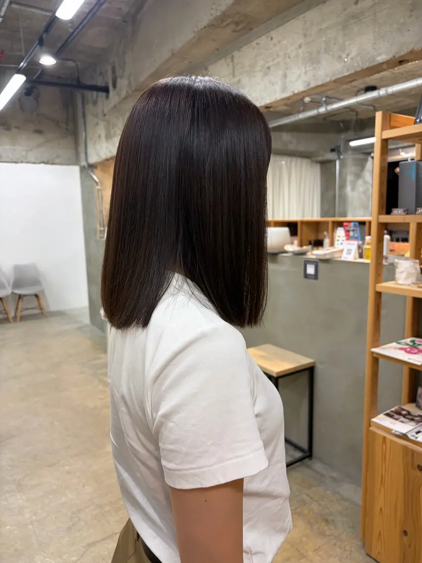 カラー 新屋 有希乃のヘアスタイル