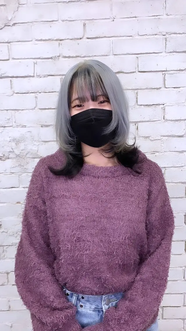 ミディアム 派手髪支持率No1 Eisukeのヘアスタイル