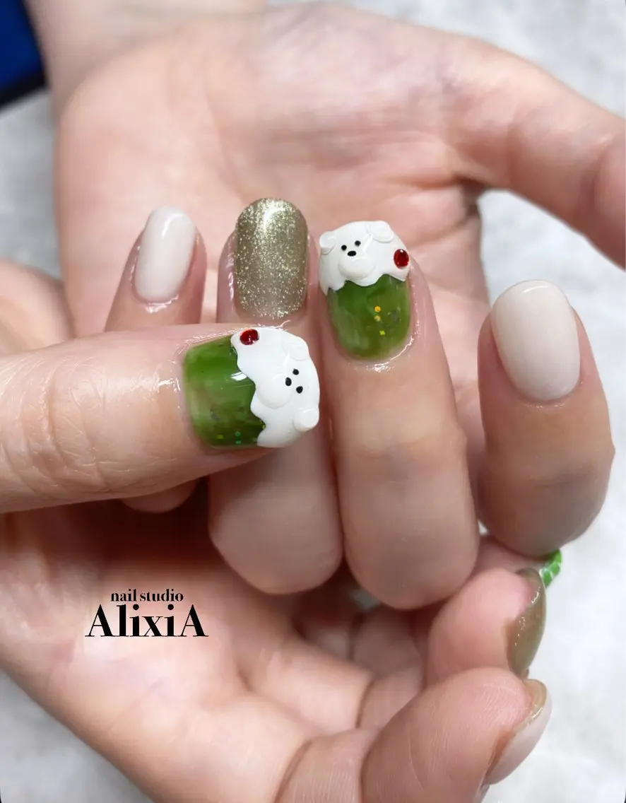 ネイル ハンドネイル AlixiA ゆみのネイルデザイン