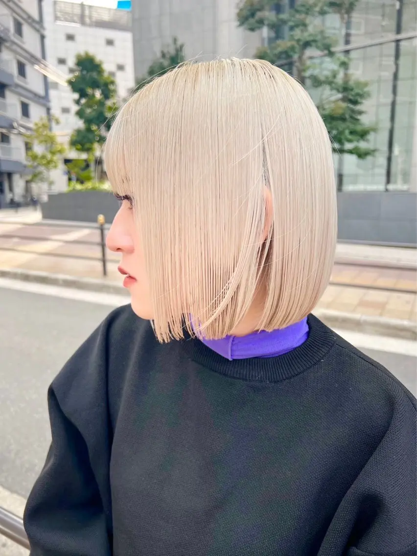 ショート 中野 栞里のヘアスタイル
