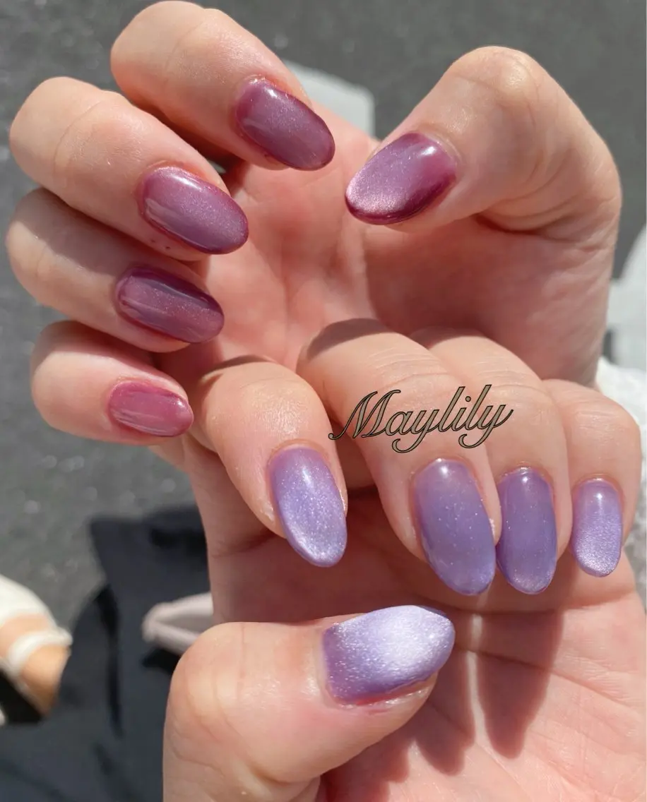 ネイル マグネットネイル ハンドネイル Nail salon Maylilyのネイルデザイン