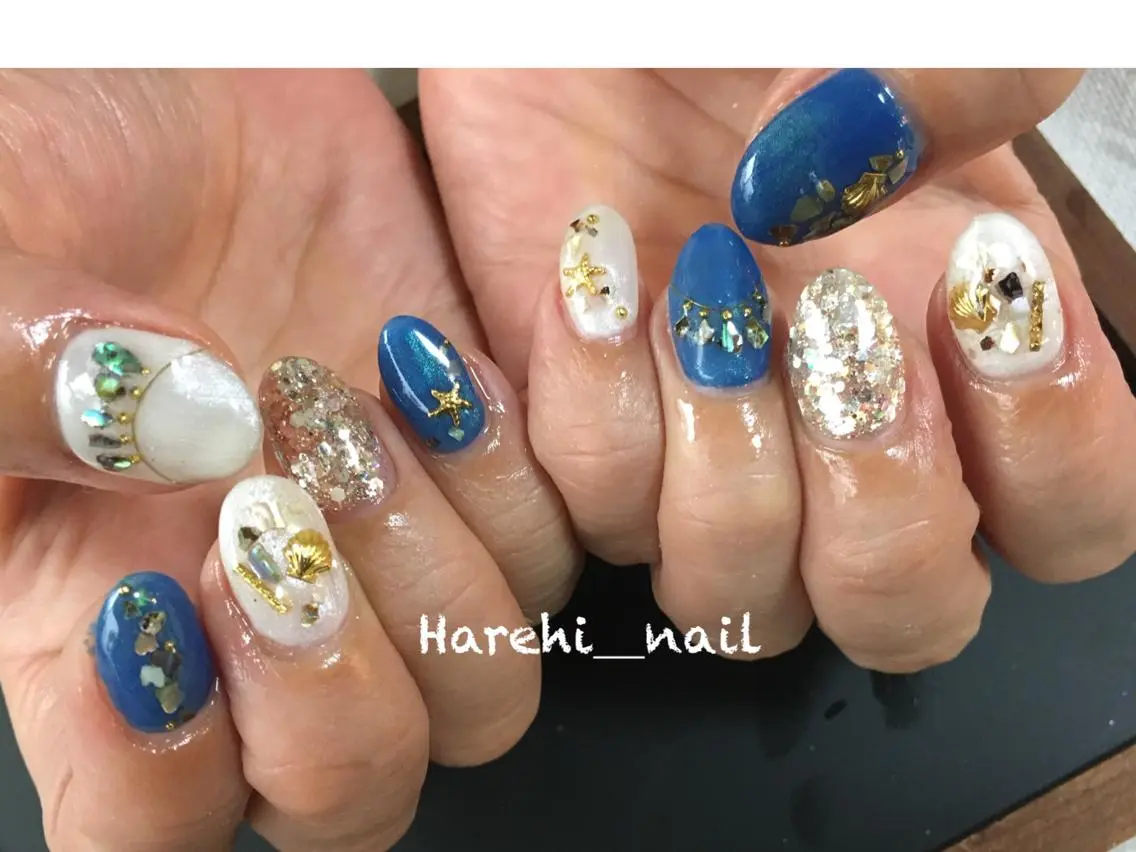 ネイル ハンドネイル Harehi_ nailのネイルデザイン