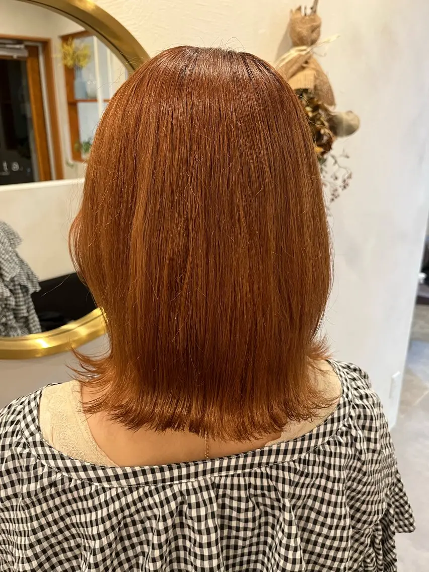 カラー オレンジ Lita./ HIKARI🧁🫧のヘアスタイル
