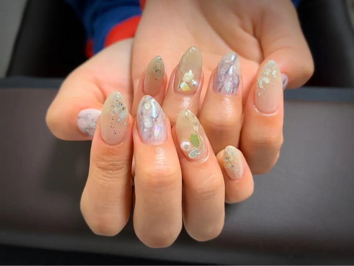 ネイル 持ち込み 💎JADE💎 安田沙也香のネイルデザイン