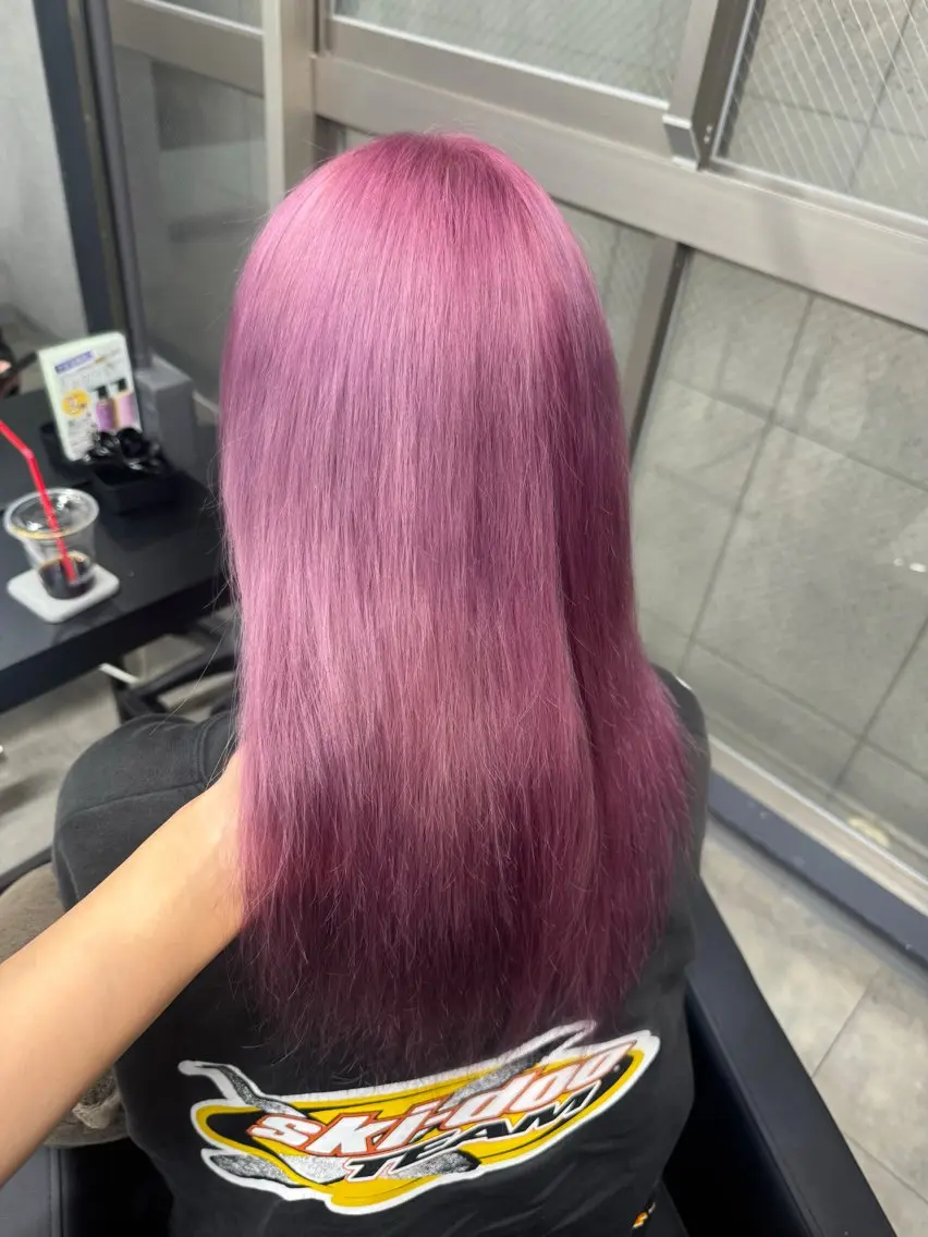 カラー りこ / 透明感カラー🎀🫧のヘアスタイル