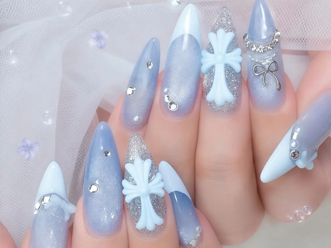 ネイル オーロラネイル チークネイル フットネイル フレンチネイル ジェルネイル ハンドネイル ハンドケア NEW NAIL💞 yukiのネイルデザイン