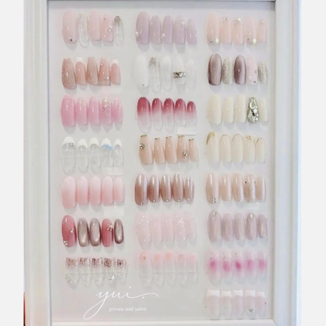 ネイル フレンチネイル シンプルネイル ワンホンネイル nail salon yui.のネイルデザイン