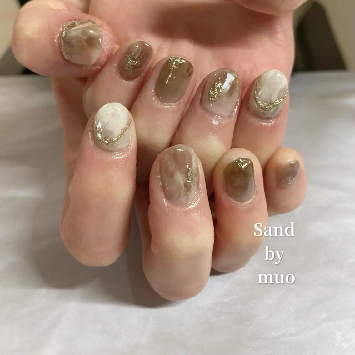 ネイル ニュアンスネイル 中川 ほののネイルデザイン