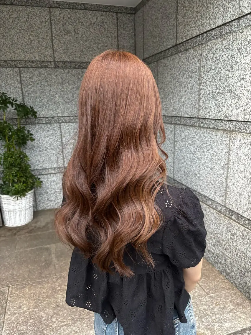 ロング カラー ヘアカラー ハイトーン/アレンジ 🎀アオイ🎀のヘアスタイル