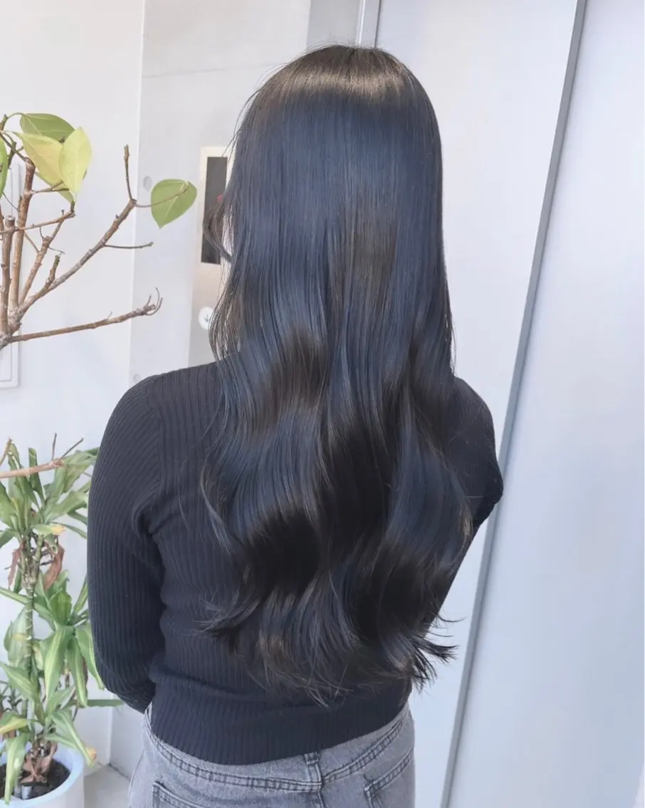 ミディアム カラー カット ヘアカラー トリートメント 🌫️大人韓国ヘア 🌫️naoyaのヘアスタイル