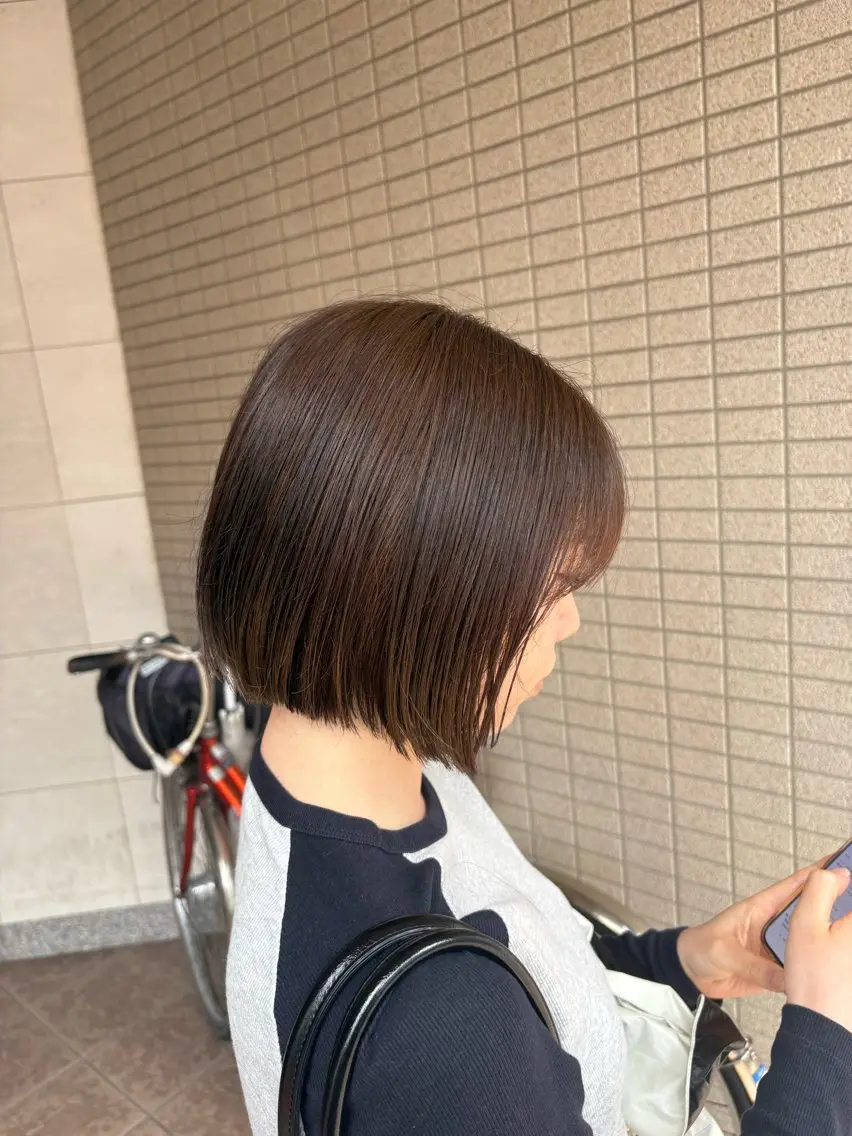 ショート ボブ カット トリートメント ヘッドスパ ムラカミリム/cut /似合わせcolorのヘアスタイル
