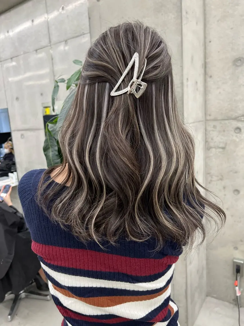 セミロング 守山区/カット モデル募集/後藤愛空のヘアスタイル