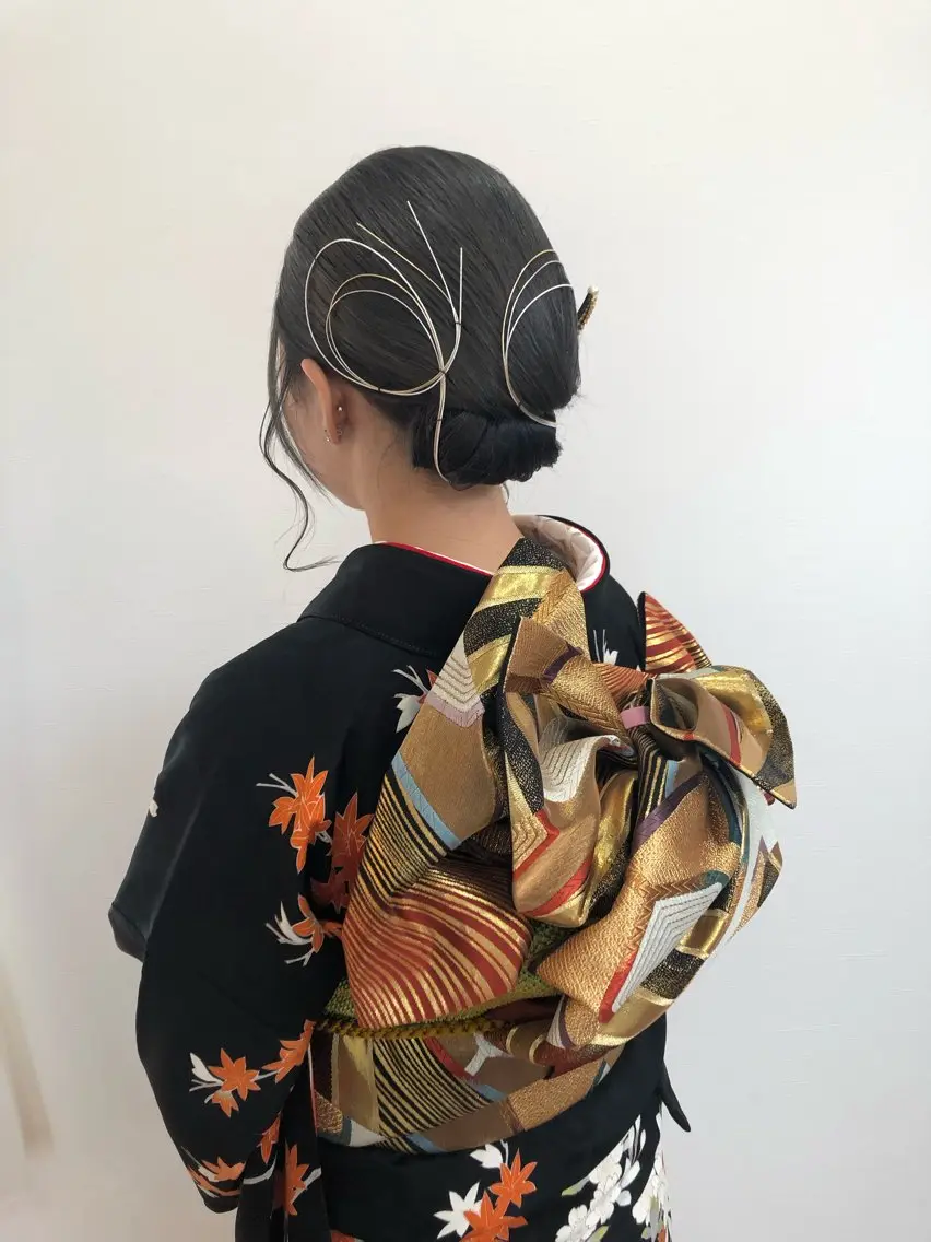ヘアアレンジ ツノガイ エリのヘアスタイル
