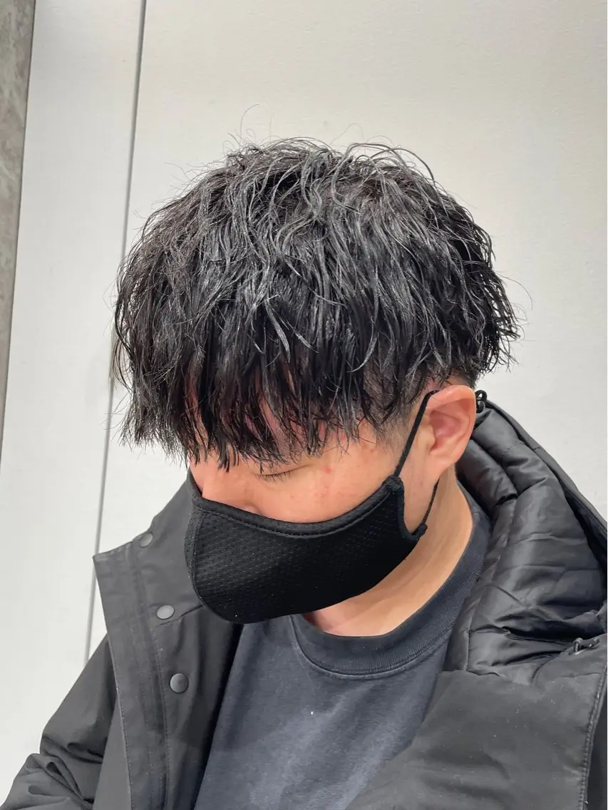 パーマ メンズ メンズスタイリスト✨ 助川龍哉のヘアスタイル