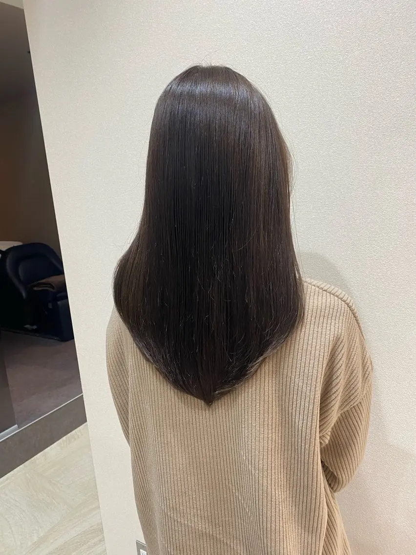 ロング カラー カット ヘアカラー 縮毛矯正 トリートメント 🌿縮毛矯正/ 髪質改善🌿コバヤシのヘアスタイル