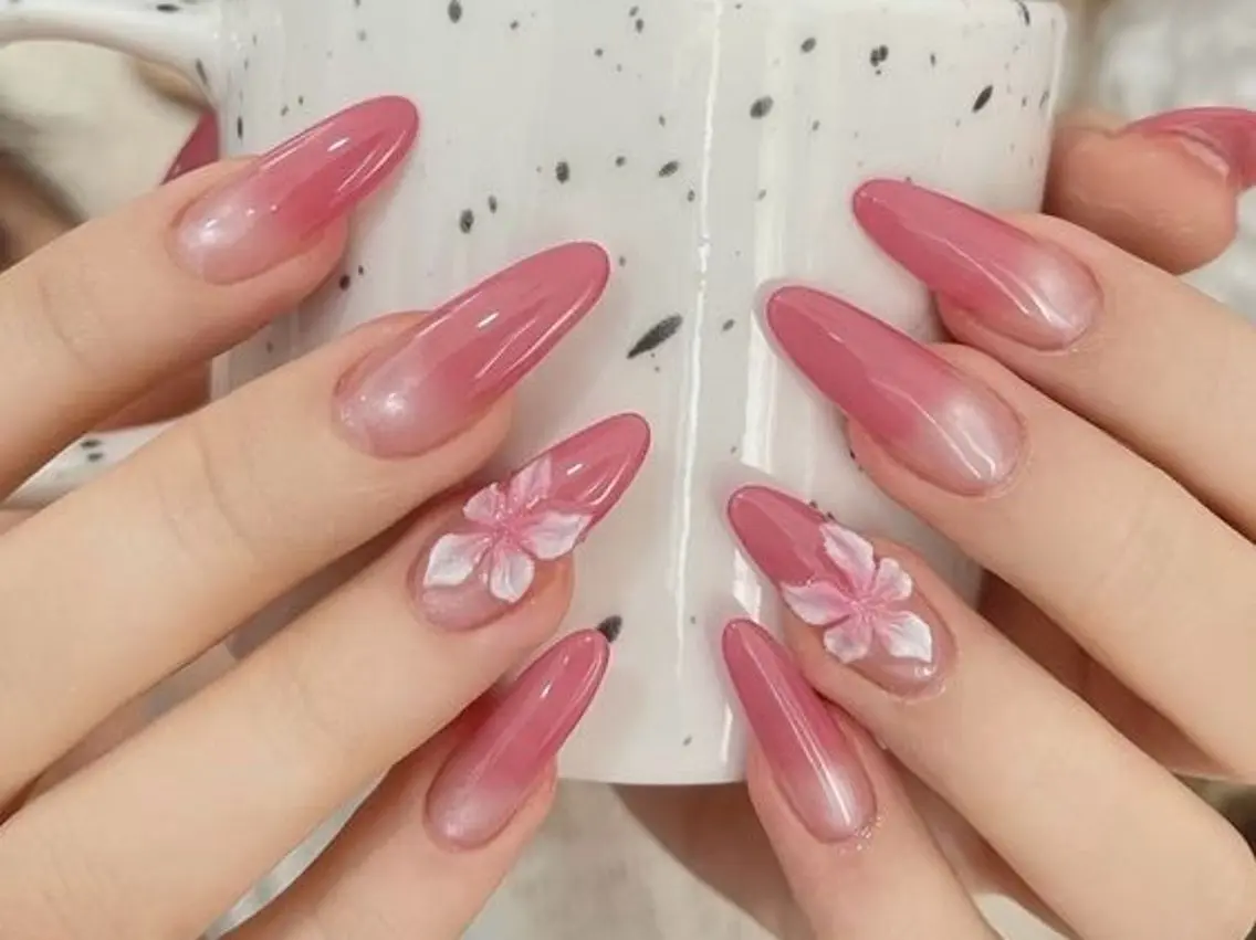 ネイル ジェルネイル 韓国ネイル 持ち込み オフィスネイル ワンホンネイル MiO Nailのネイルデザイン