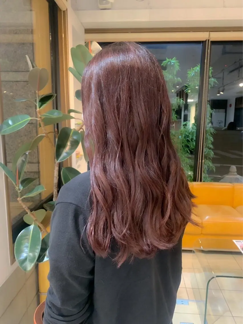 ロング カラー カット ヘアカラー トリートメント ナナカ/似合わせ/透 明感名駅美女創り職人のヘアスタイル