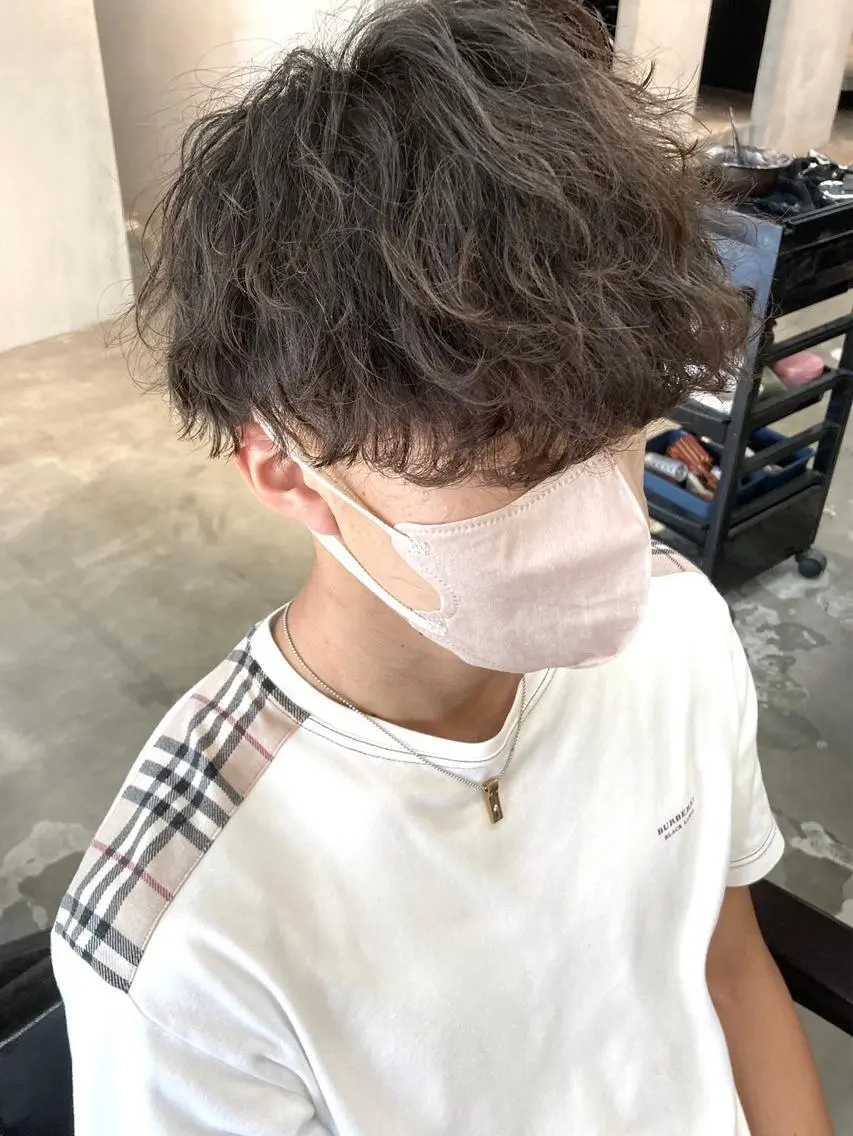 men'sカット/ツイスト系パーマ💐の写真