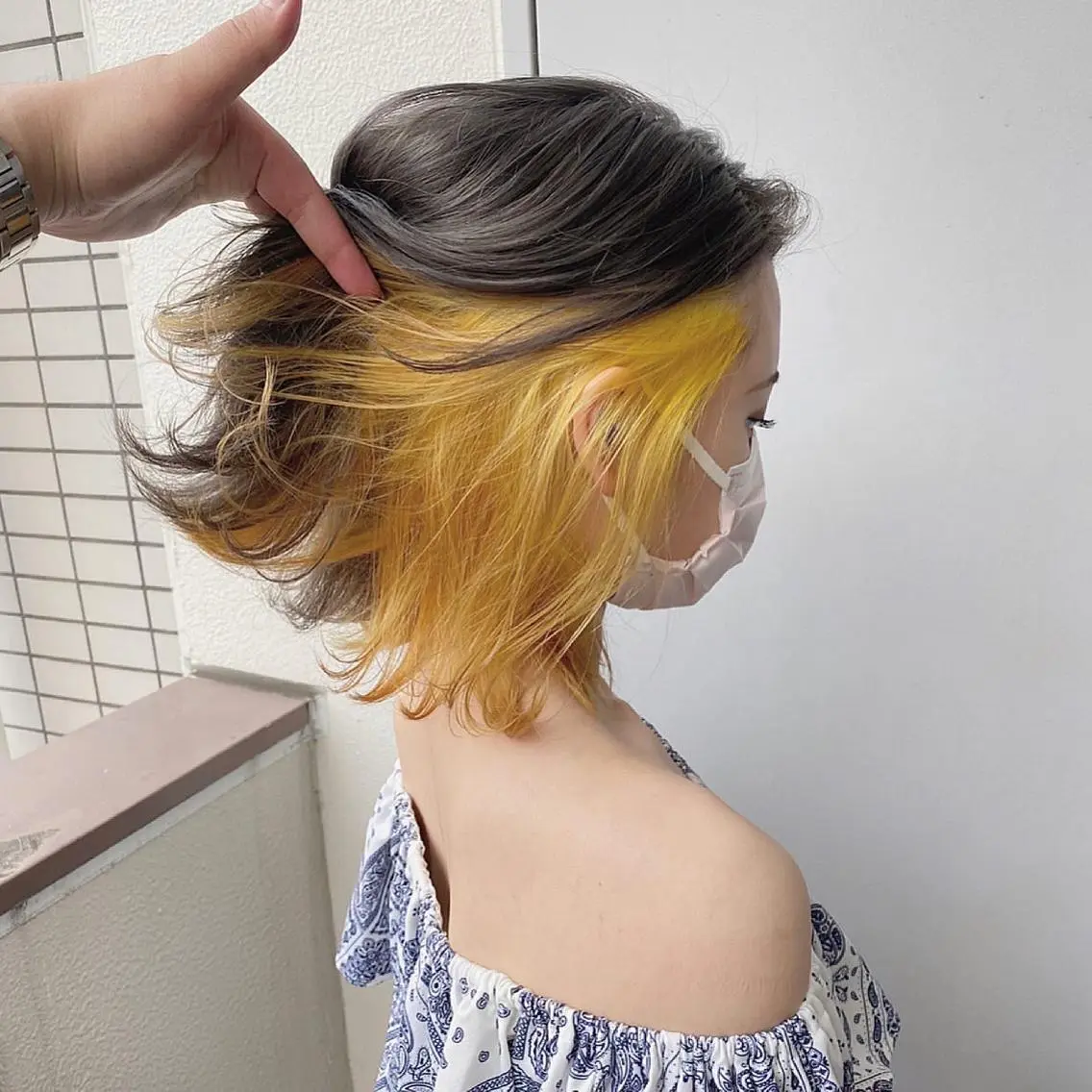 ショート カラー 横浜駅メンズパーマ師 🌀岩﨑弘成🌀のヘアスタイル