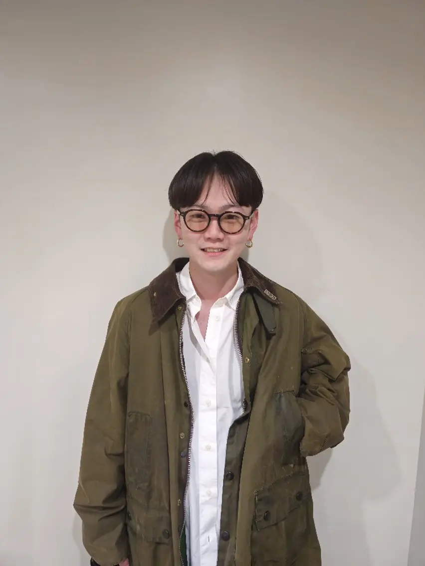 メンズ ショート カット ヘアカラー OMA カタギシのヘアスタイル