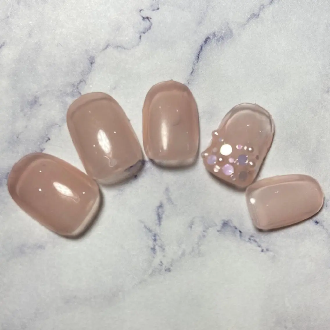 ネイル アートネイル ワンカラーネイル ハンドネイル Nail&eye Belire 新宿のネイルデザイン