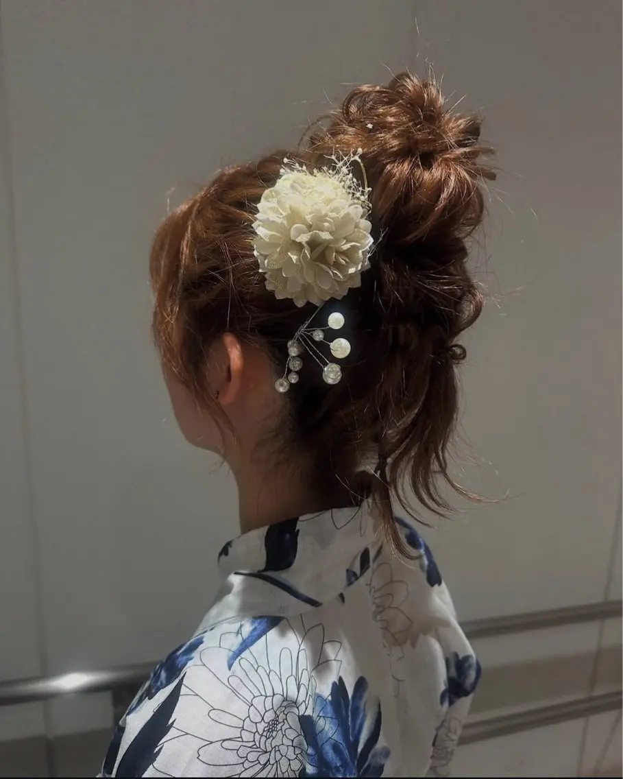 ミディアム RINO‎🤍🎀 𝑏𝑒𝑙𝑡𝑎のヘアスタイル