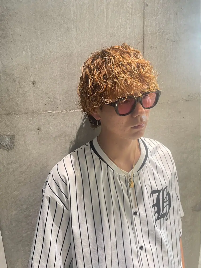 メンズ限定 『カット+カラー+パーマ』の写真