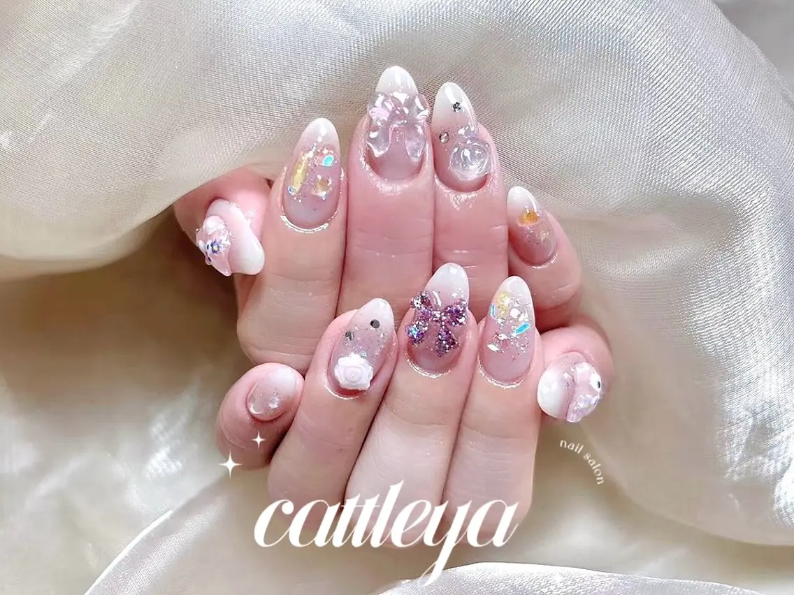 ネイル ハンドネイル ♡︎Cattleya nail吉祥寺2のネイルデザイン