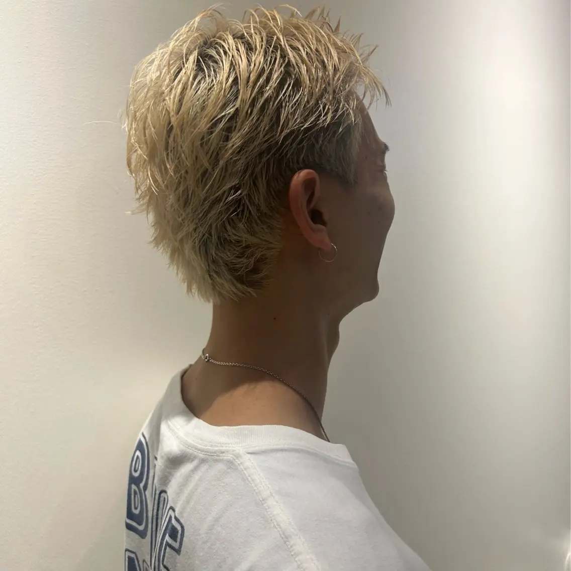 ショート メンズ スパイキーショート ショートヘア 田中 遥陽のヘアスタイル