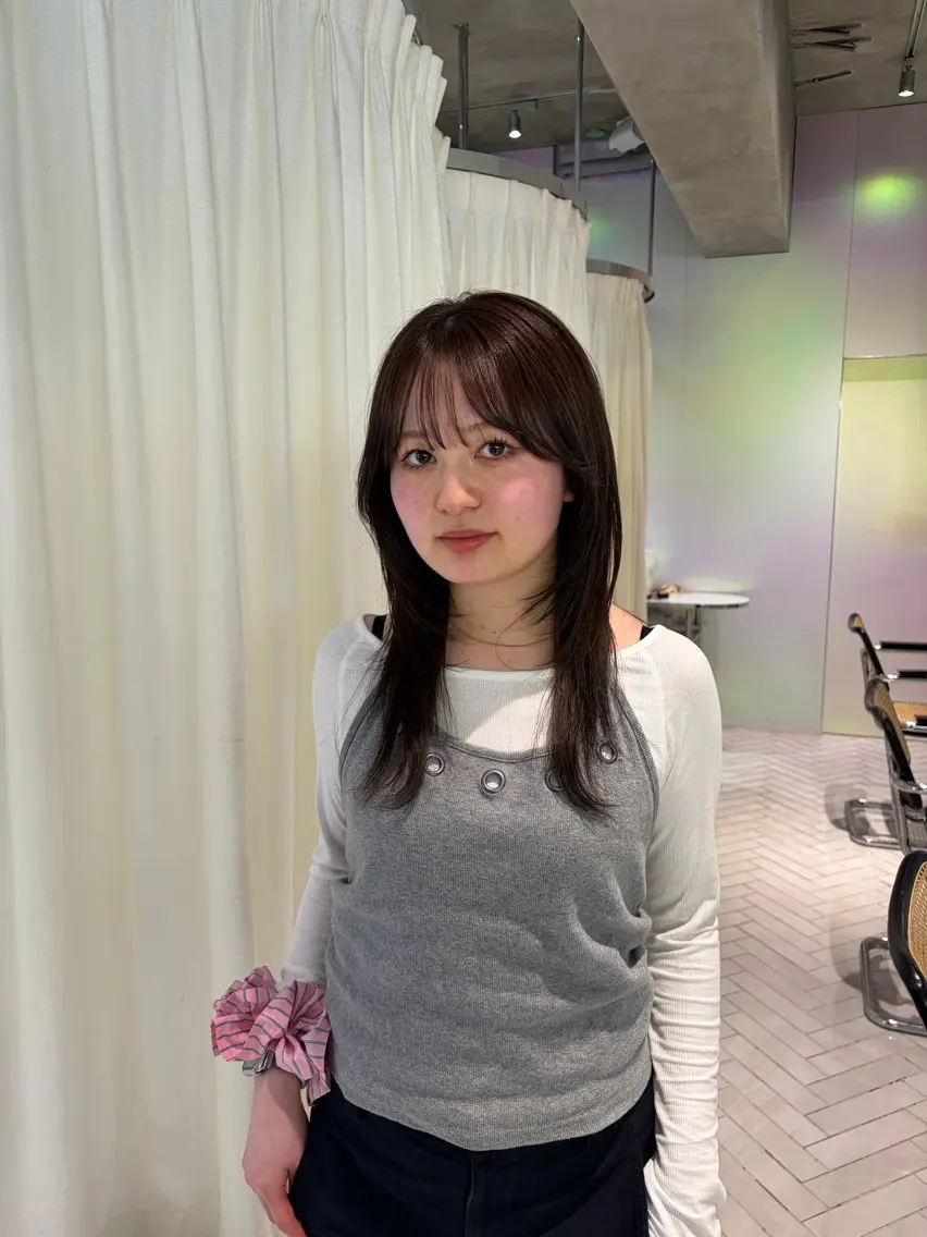 ロング カラー カット ヘアカラー トリートメント bob/ aoiのヘアスタイル