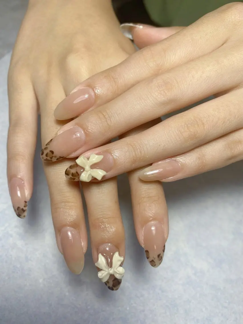 ネイル アートネイル フレンチネイル ジェルネイル グラデーション 韓国ネイル Nail Salon kihi大塚店のネイルデザイン