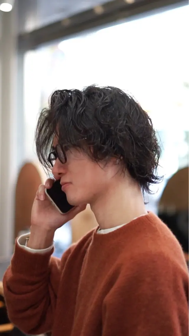 パーマ メンズ メンズパーマ 大人スタイル 太田のヘアスタイル