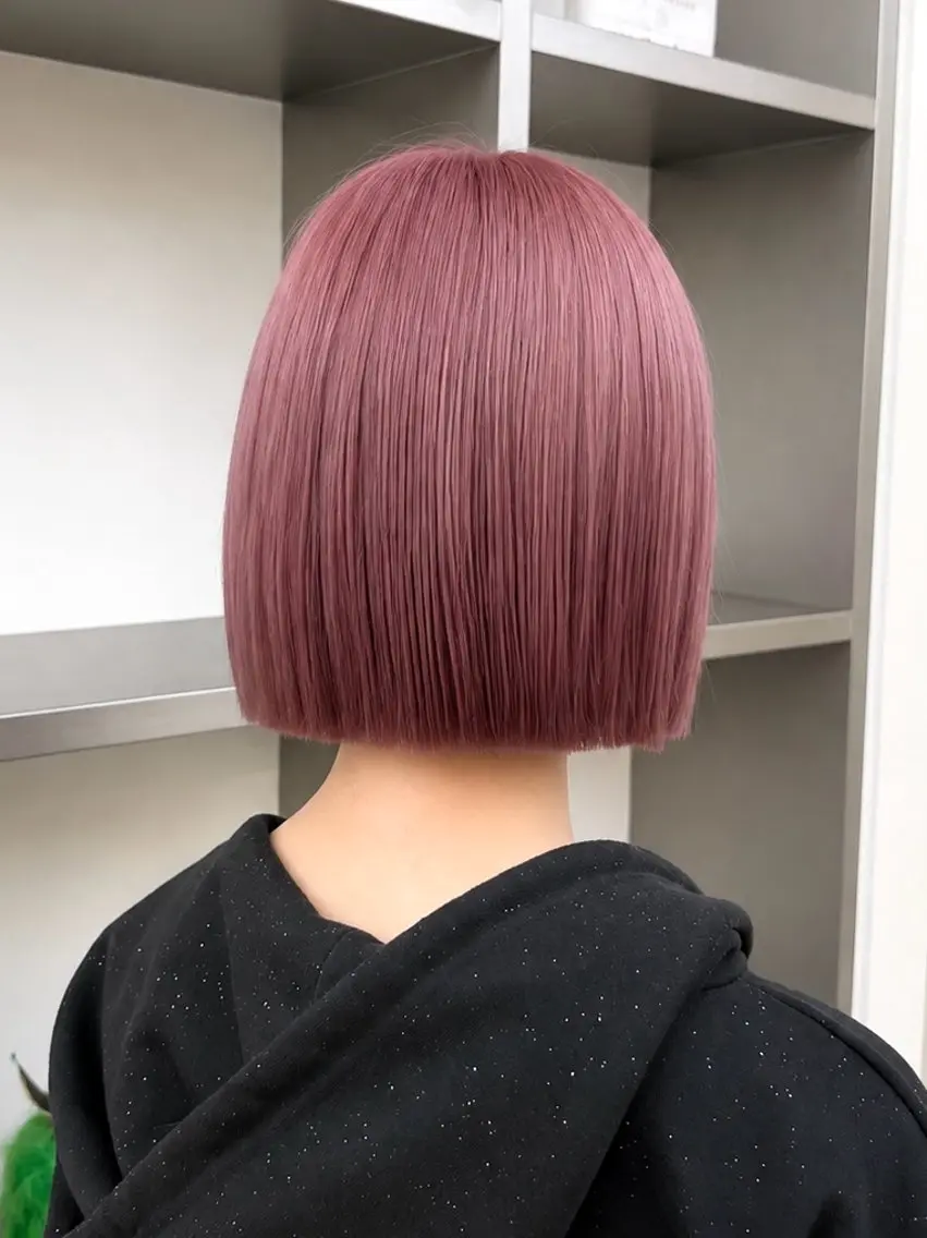 セミロング カラー ヘアアレンジ ブリーチ 透明感カラー ダブルカラー ブリーチなしカラー 韓国風ヘア カット ヘアカラー トリートメント ヘッドスパ ヘアセット レイヤー×ベージュ ×暖色🩷AINAのヘアスタイル