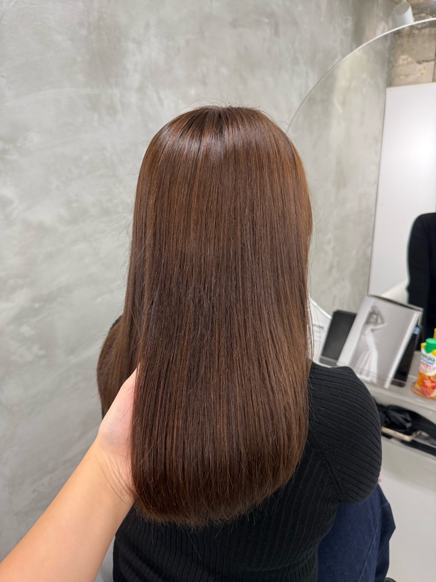 セミロング 髪質改善 カット トリートメント yuuna ✮ door whiteのヘアスタイル