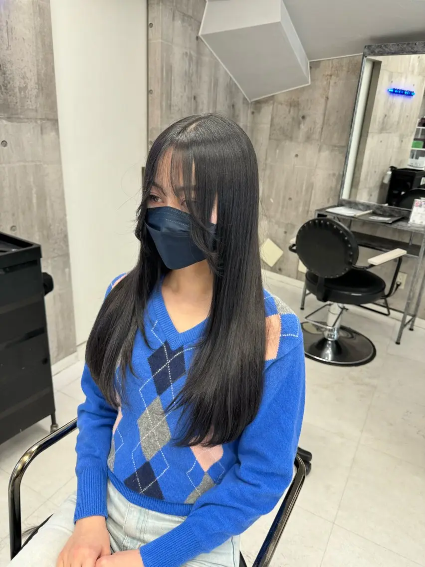 ロング カット トリートメント 🐚🧸 MAKI 🧸🐚のヘアスタイル