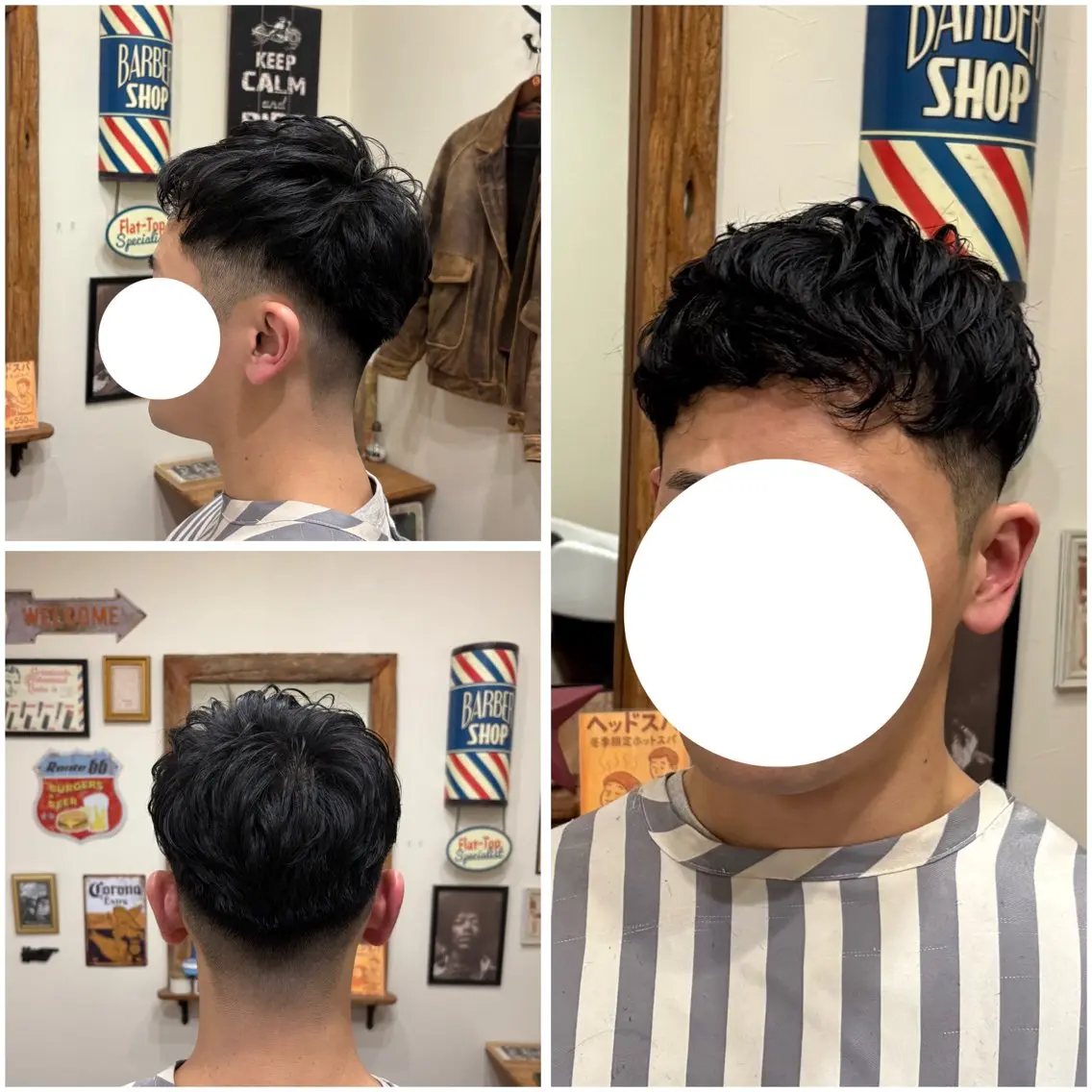 ショート 渡邊 挙児のヘアスタイル