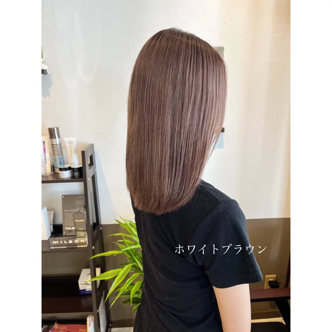 ミディアム カラー 坂井田 浩樹のヘアスタイル