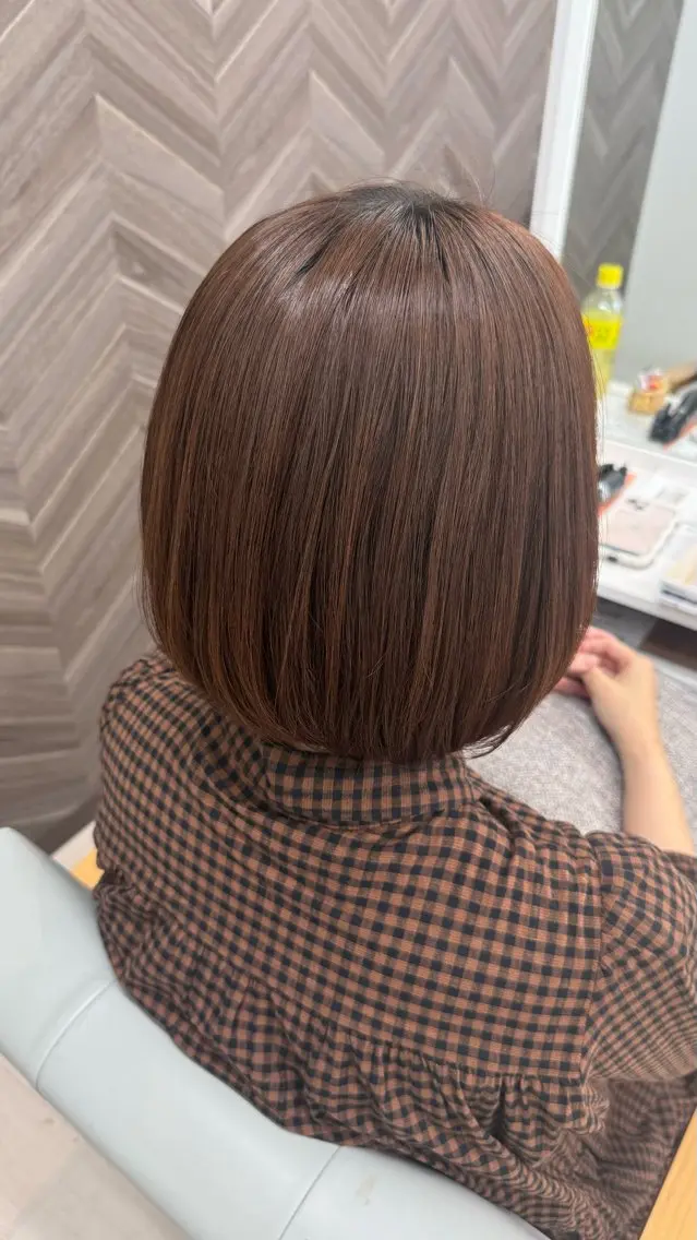 ショート ボブ 髪質改善 トリートメント 武田 つぐみのヘアスタイル