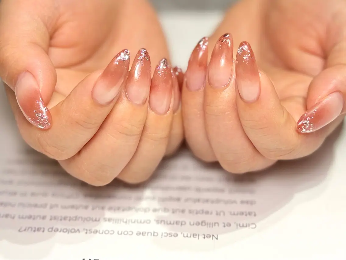 ネイル ジェルネイル グラデーション ハンドネイル Nailst いずみのネイルデザイン