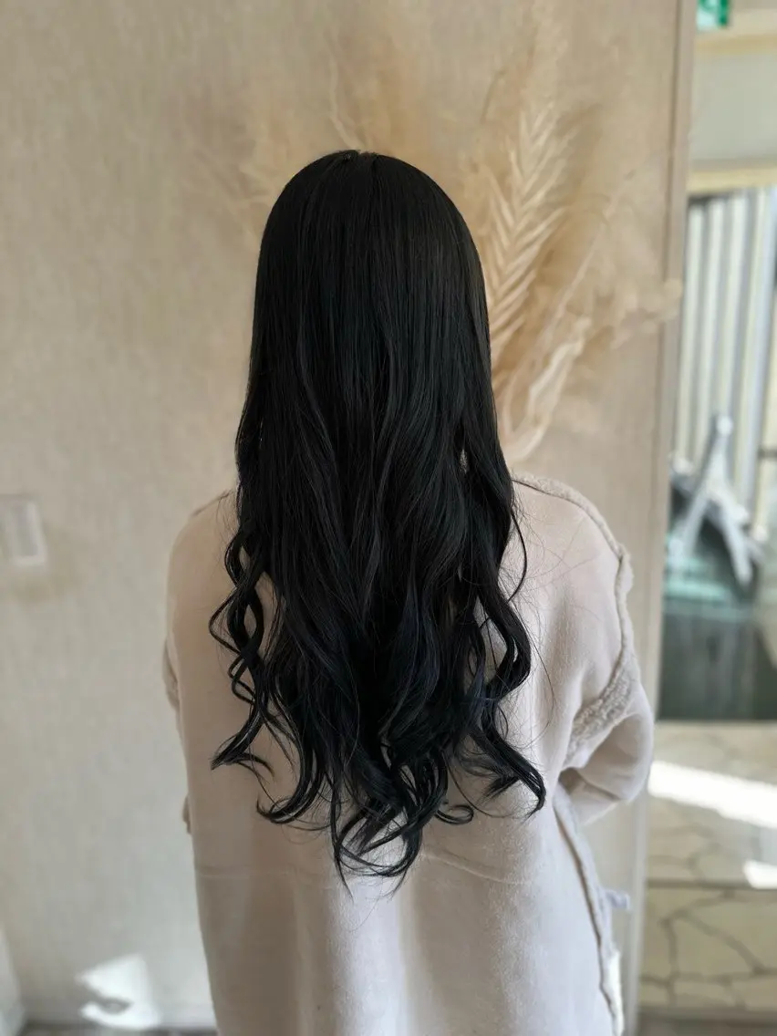 ロング カラー 西安 優香のヘアスタイル