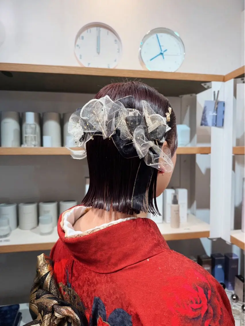 ヘアアレンジ  ︎︎ ことのヘアスタイル