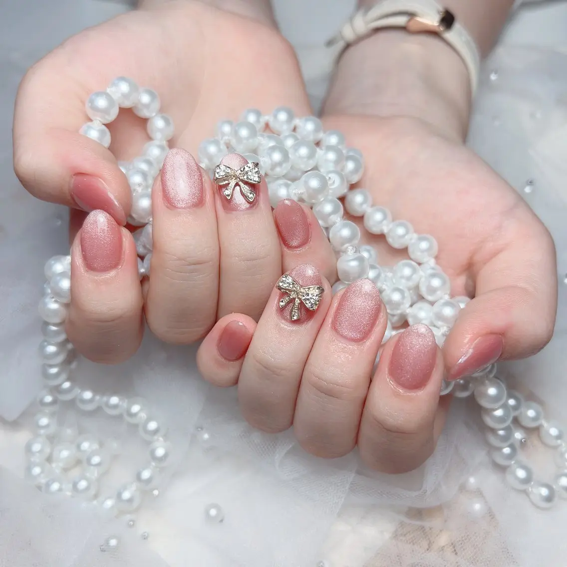 ネイル ハンドネイル M 🌷Nail 長さだし専門店のネイルデザイン