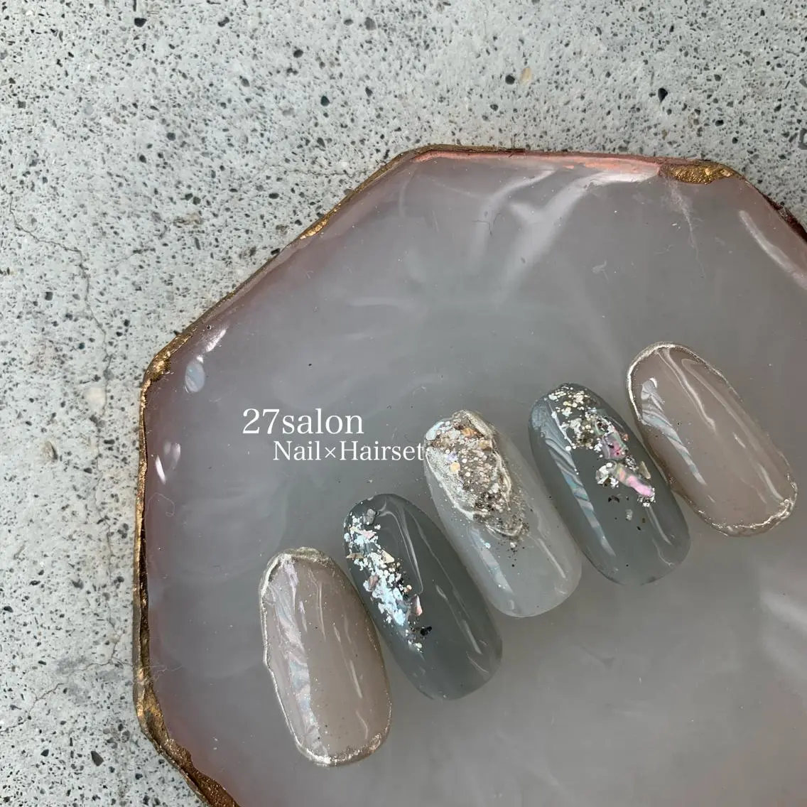 ネイル ニュアンスネイル 27salon yuinaのネイルデザイン