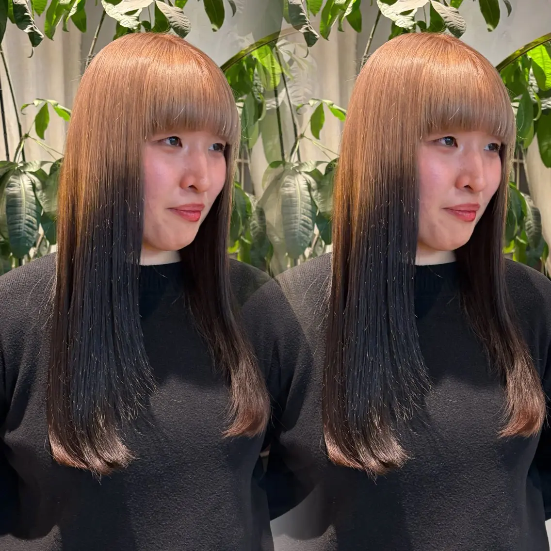 【🌈ルーツカラー🌈】(ブリーチ+オンカラー込み)+似合わせカット+1Stepトリートメント✨の写真