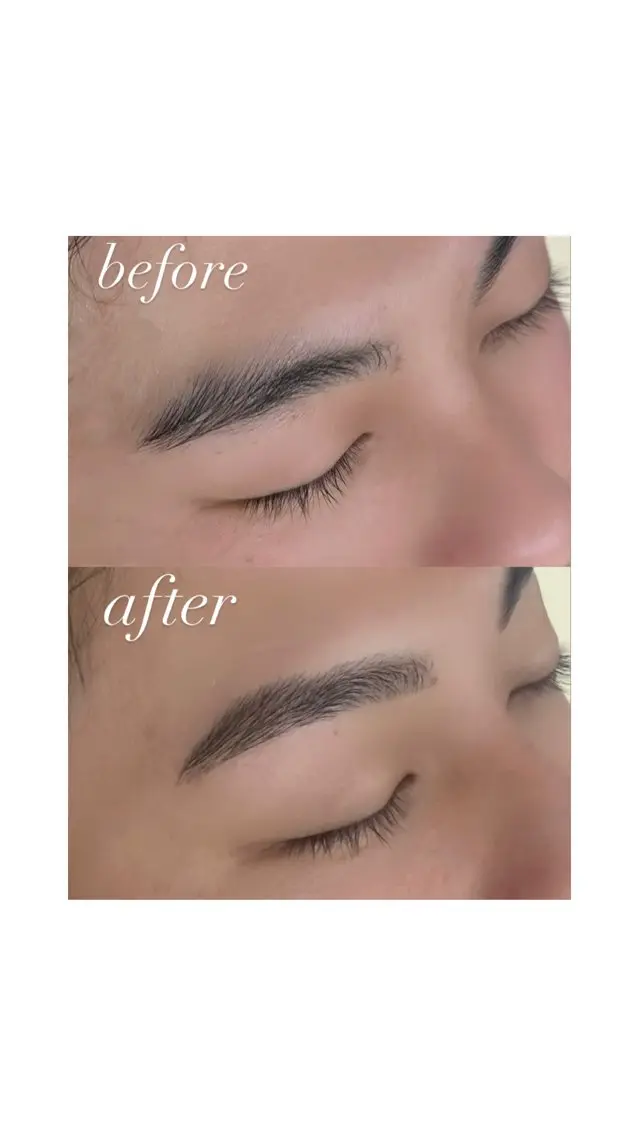 メンズ アイブロウ ワックス脱毛 眉カット その他(アイブロウ) BEAUTYGENE 🪽‪mayasaのマツエク・マツパデザイン