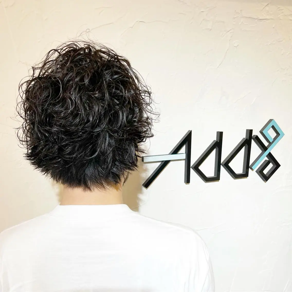 ショート カラー パーマ ヘアアレンジ メンズ トリートメント 酸熱トリートメント カット パーマ Add9 柳田健登のヘアスタイル